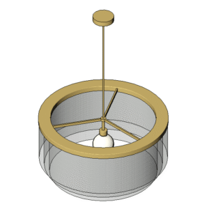Revit - 3D - Light - Boho - Chandelier 2