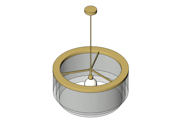 Revit - 3D - Light - Boho - Chandelier 2