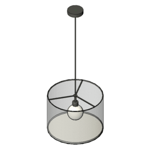 Revit - 3D - Light - Boho - Pendant 1