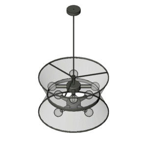 Revit - 3D - Light - Boho - Pendant 2