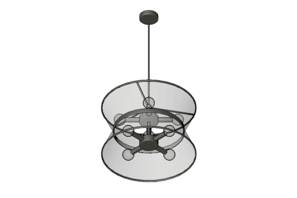 Revit - 3D - Light - Boho - Pendant 2 - Image 2