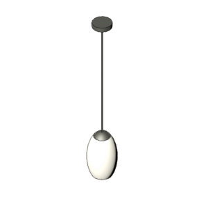 Revit - 3D - Light - Classic - Pendant