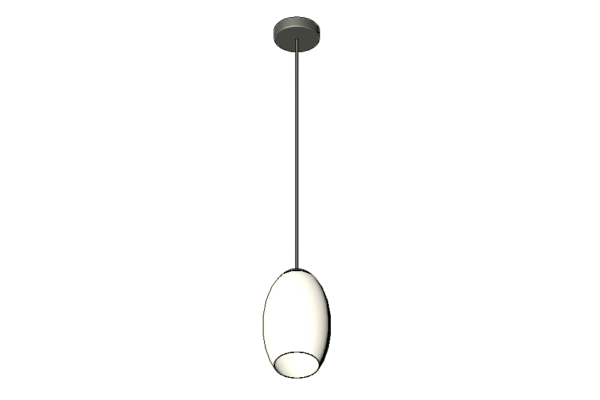 Revit - 3D - Light - Classic - Pendant - Image 2