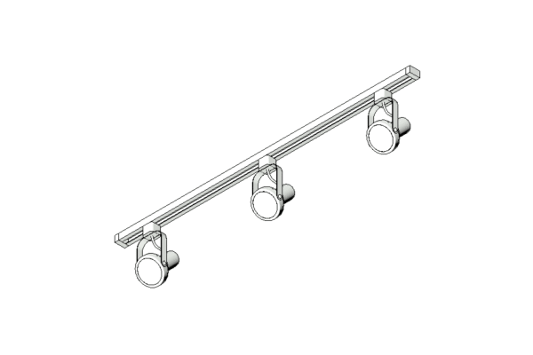 Revit - 3D - Light - Classic - Track - Image 2