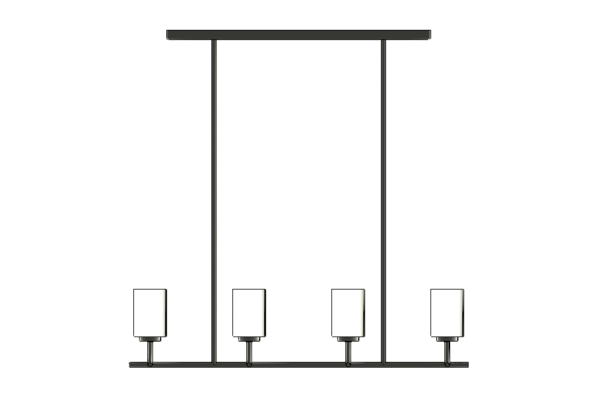 Revit - 3D - Light - Contemporary - Linear Chandelier 2 - Image 3