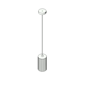 Revit - 3D - Light - Contemporary - Pendant 1