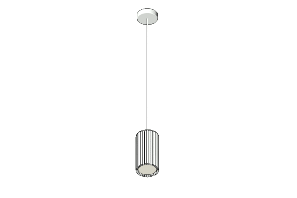 Revit - 3D - Light - Contemporary - Pendant 1 - Image 2