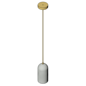 Revit - 3D - Light - Contemporary - Pendant 2