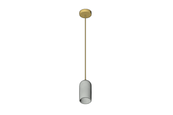 Revit - 3D - Light - Contemporary - Pendant 2 - Image 2