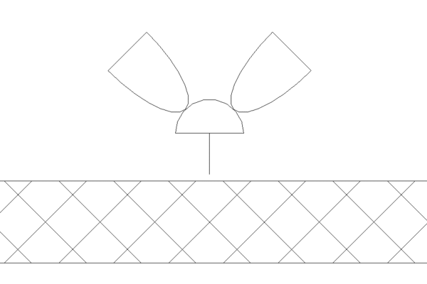 Revit - 3D - Light - Contemporary - Sconce Flood - Image 3