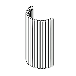 Revit - 3D - Light - Contemporary - Sconce Flush