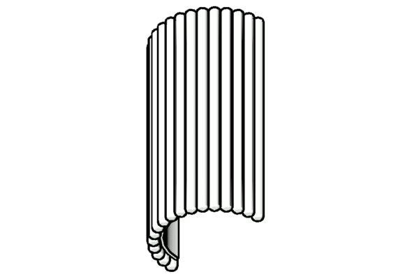 Revit - 3D - Light - Contemporary - Sconce Flush - Image 2