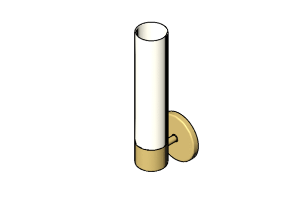 Revit - 3D - Light - Contemporary - Sconce Offset 3