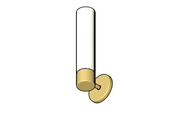 Revit - 3D - Light - Contemporary - Sconce Offset 3 - Image 2