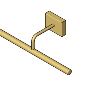 Revit - 3D - Light - Contemporary - Sconce Picture