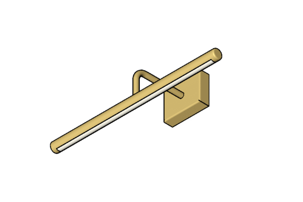 Revit - 3D - Light - Contemporary - Sconce Picture - Image 2