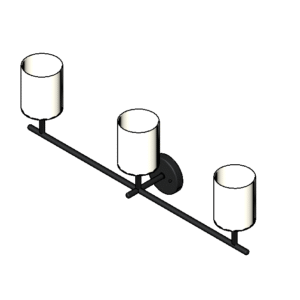 Revit - 3D - Light - Contemporary - Sconce Vanity 2