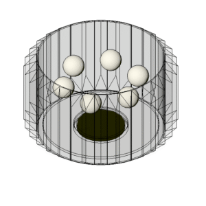 Revit - 3D - Light - Fancy - Flush 2