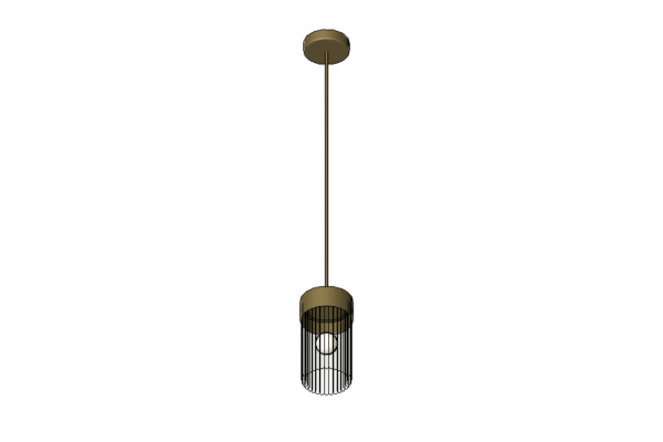 Revit - 3D - Light - Fancy - Pendant - Image 2