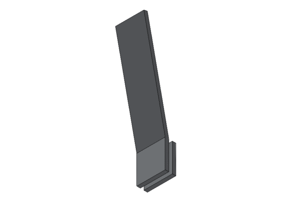 Revit - 3D - Light - Flat - Sconce Flush - Image 2
