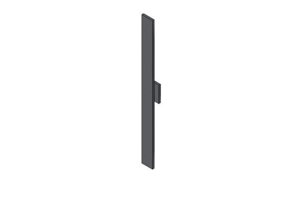 Revit - 3D - Light - Flat - Sconce Offset