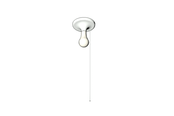 Revit - 3D - Light - Generic - Bulb Socket - Image 2