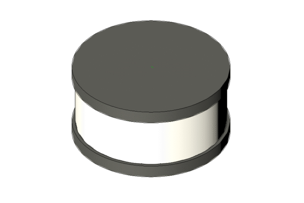Revit - 3D - Light - Generic - Flush Round