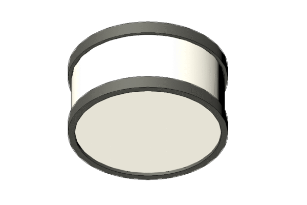 Revit - 3D - Light - Generic - Flush Round - Image 2