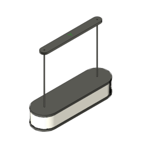 Revit - 3D - Light - Generic - Linear Chandelier