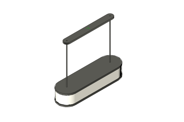 Revit - 3D - Light - Generic - Linear Chandelier
