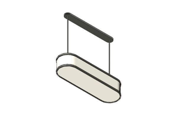 Revit - 3D - Light - Generic - Linear Chandelier - Image 2
