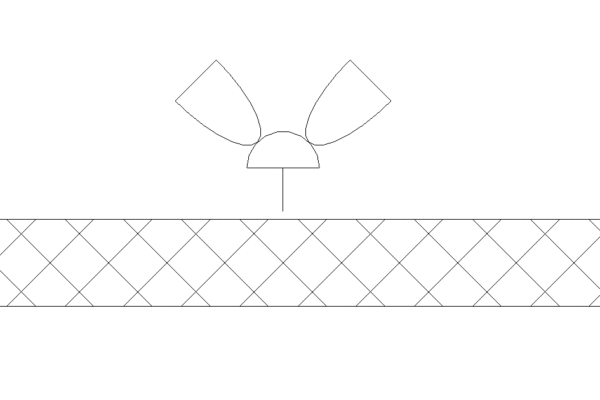 Revit - 3D - Light - Generic - Sconce Flood - Image 3