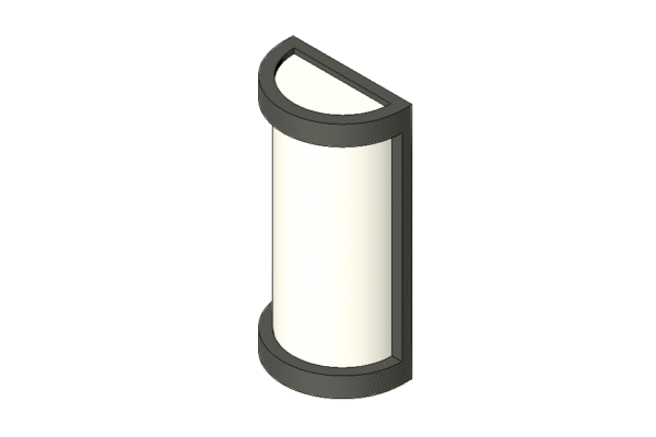Revit - 3D - Light - Generic - Sconce Flush