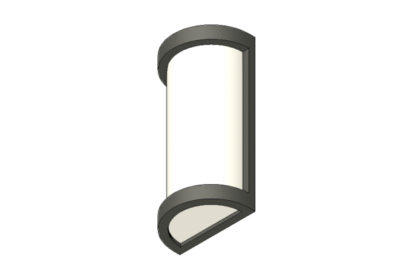 Revit - 3D - Light - Generic - Sconce Flush - Image 2