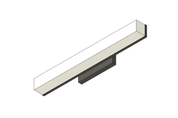 Revit - 3D - Light - Generic - Sconce Vanity - Image 2