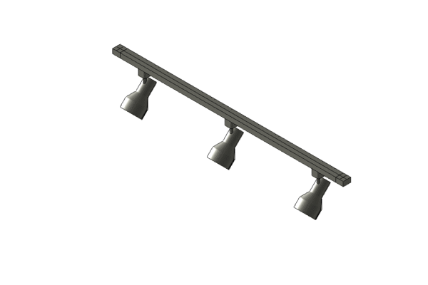 Revit - 3D - Light - Generic - Track - Image 2