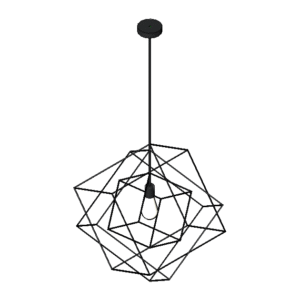 Revit - 3D - Light - Geometric - Chandlier
