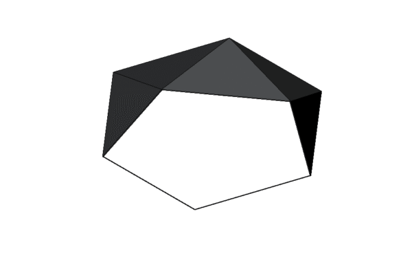 Revit - 3D - Light - Geometric - Flush Round