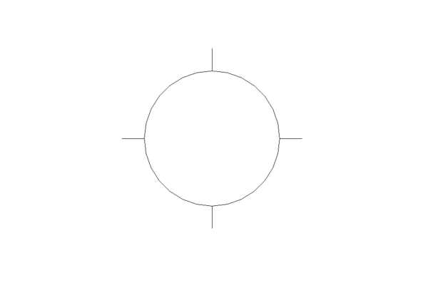 Revit - 3D - Light - Geometric - Flush Round - Image 3