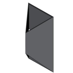 Revit - 3D - Light - Geometric - Sconce Flush