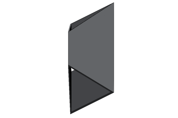 Revit - 3D - Light - Geometric - Sconce Flush - Image 2
