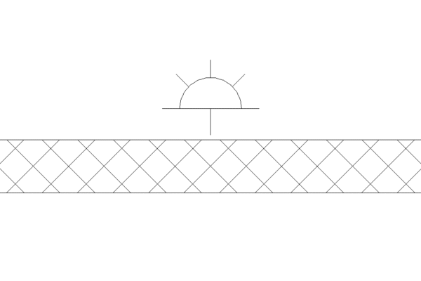 Revit - 3D - Light - Geometric - Sconce Flush - Image 3