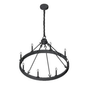 Revit - 3D - Light - Lantern - Chandelier
