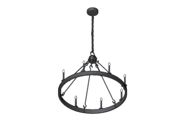 Revit - 3D - Light - Lantern - Chandelier - Image 2