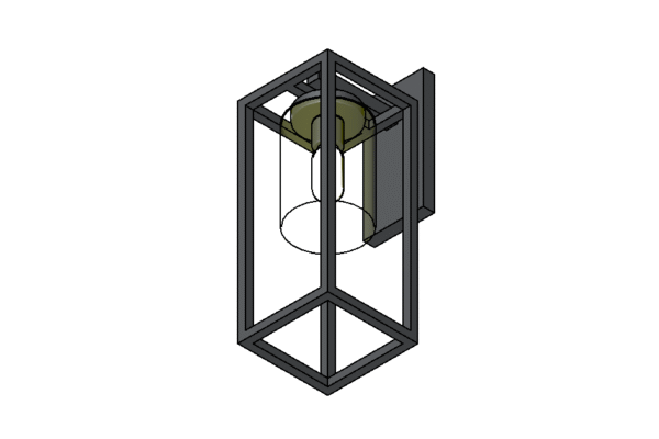 Revit - 3D - Light - Lantern - Sconce Offset - Image 2