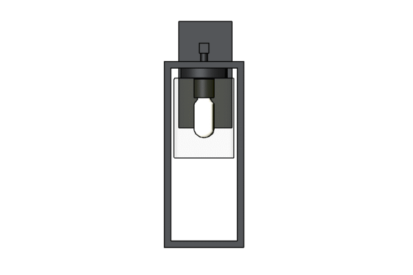 Revit - 3D - Light - Lantern - Sconce Offset - Image 3