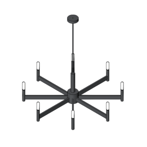 Revit - 3D - Light - Modern - Chandelier 2