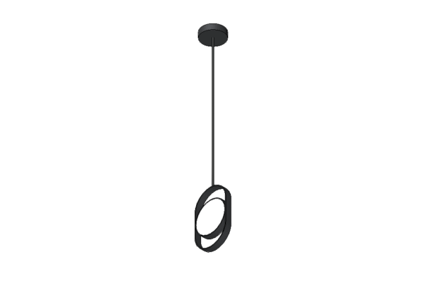 Revit - 3D - Light - Modern - Pendant - Image 2