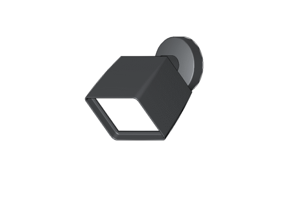 Revit - 3D - Light - Modern - Sconce Flood - Image 2