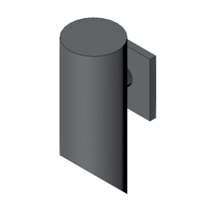 Revit - 3D - Light - Modern - Sconce Offset